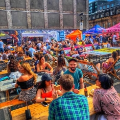 street food Shoreditch market