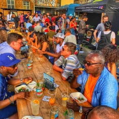 street food Shoreditch market