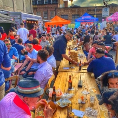 street food Shoreditch market