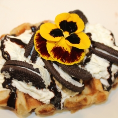 oreo waffle