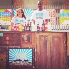 Our handmade vintage bars at our Shoreditch, London street food market