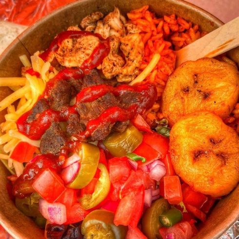 Spanish Paella Street Food
