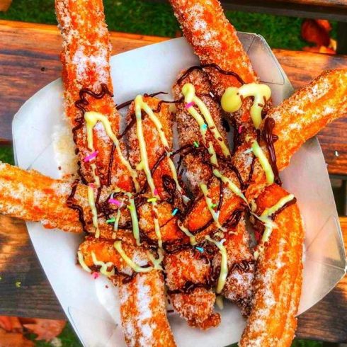 Mexican Spanish Churros Street Food Dessert